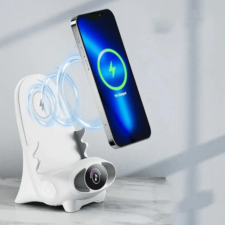 NeoCharge™ -soporte aromatizador con carga rápida inalámbrica