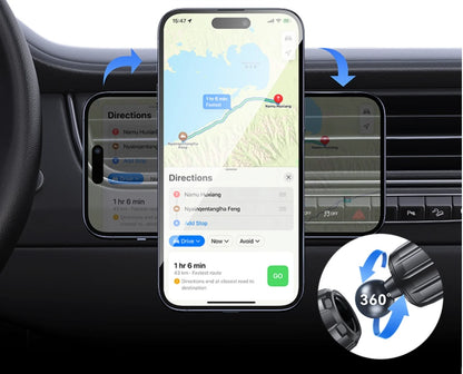 Magnetic360™ SOPORTE  UNIVERSAL MAGNÉTICO PARA CELULAR