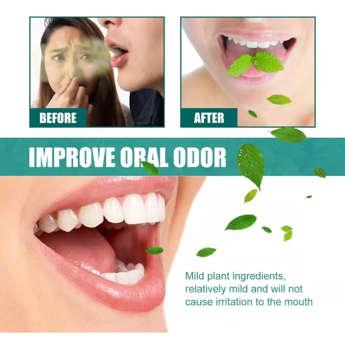 FRESH BREATH™ Gotas para el mal aliento