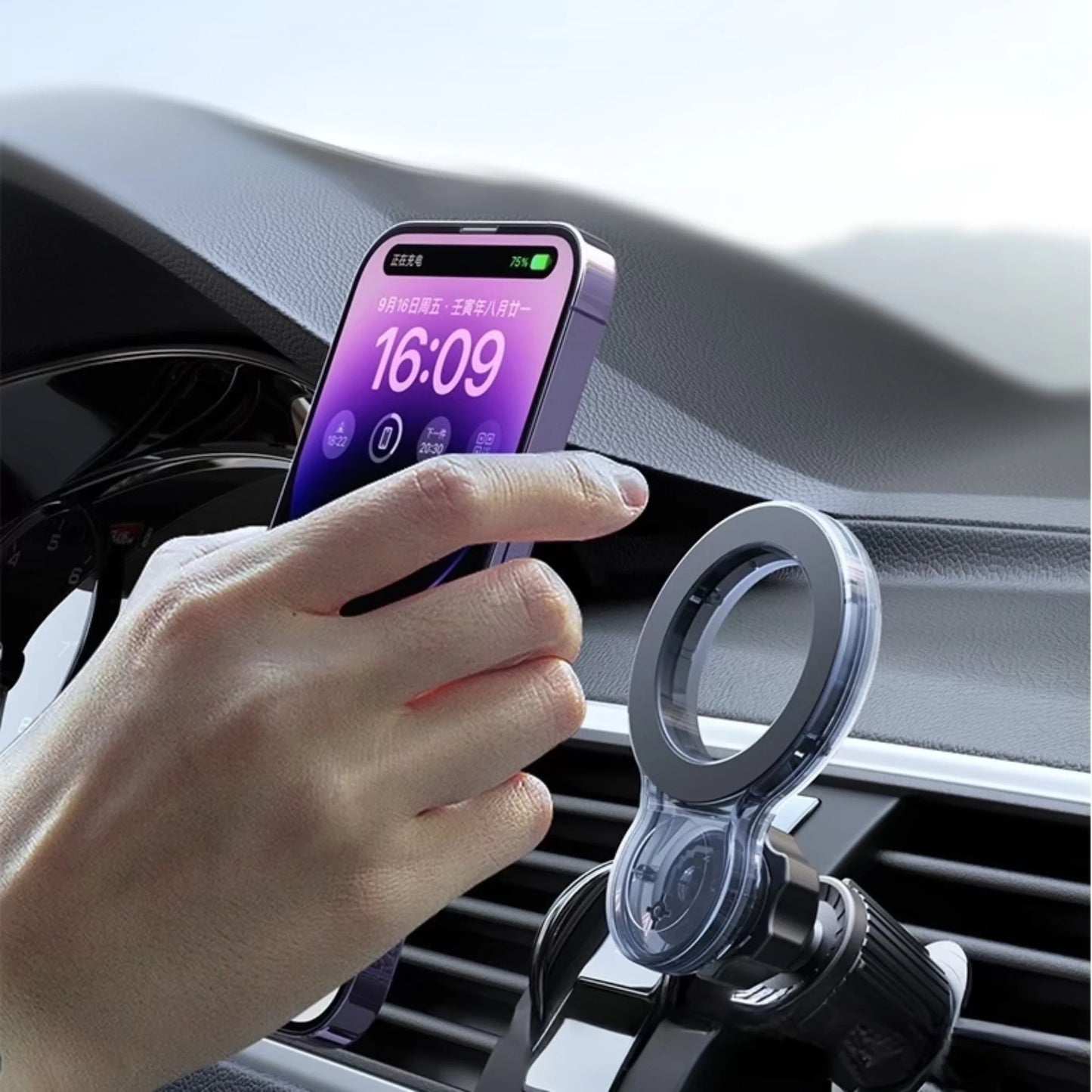 Magnetic360™ SOPORTE  UNIVERSAL MAGNÉTICO PARA CELULAR